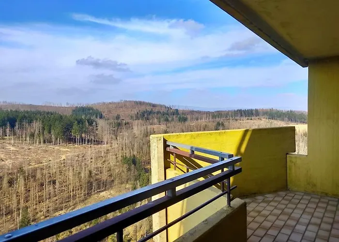 Sagenstube Im Panoramic Hohegeiss 16 Etage Fahrstuhl Hoch Hinaus Im Harz